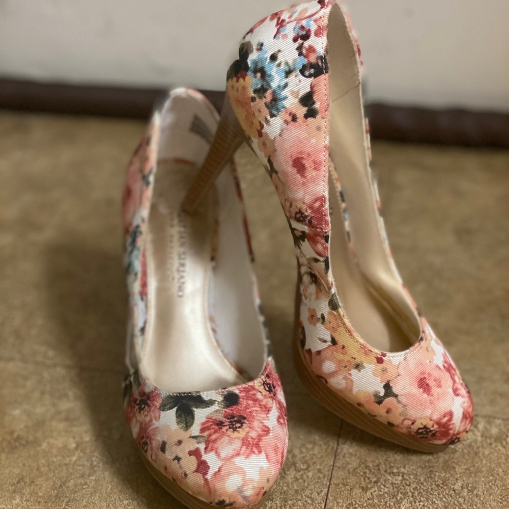 Floral Heels